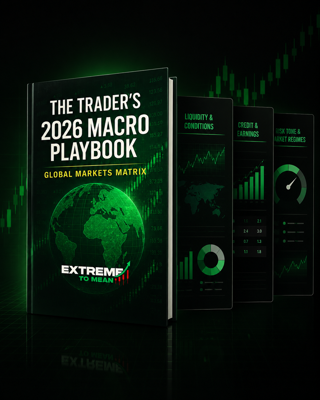 The Trader’s 2026 Macro Playbook with global markets context panels